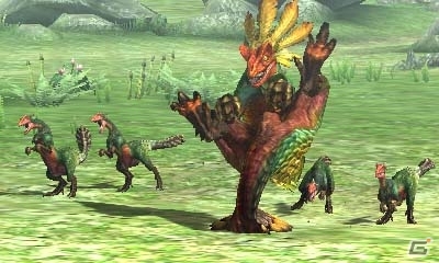 3DS「モンスターハンタークロス」メインモンスターの一角・“灼熱の刃”ディノバルドを紹介！新フィールド「古代林」＆オトモの新要素もの画像15