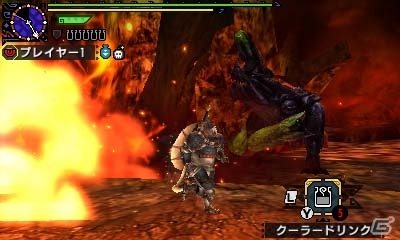 3DS「モンスターハンタークロス」メインモンスターの一角・“灼熱の刃”ディノバルドを紹介！新フィールド「古代林」＆オトモの新要素もの画像23
