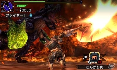 3DS「モンスターハンタークロス」メインモンスターの一角・“灼熱の刃”ディノバルドを紹介！新フィールド「古代林」＆オトモの新要素もの画像24