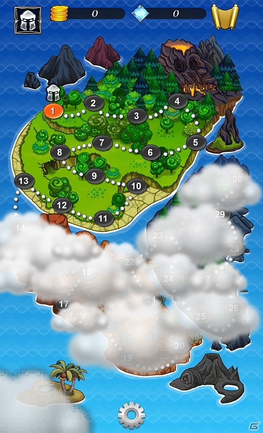 6種のブロックを駆使して戦うパズルRPG「パズルブレイカー」がauスマートパスにて配信の画像3