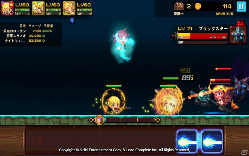 世界で800万DLを突破したピクセルアートアクションRPG「クルセイダークエスト」が配信開始！個性あふれる女神たちと冒険しようの画像12