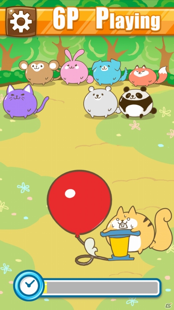 1つの端末で最大8人プレイ！iOS/Android向けパーティゲーム「Balloon Blast ドキドキの運試しパーティー！」が配信の画像2