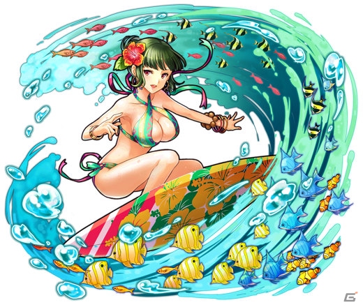iOS/Android「消滅都市」水着姿の限定タマシイが新登場！ランキングイベント「夏・海・夢」も7月17日より開催の画像6