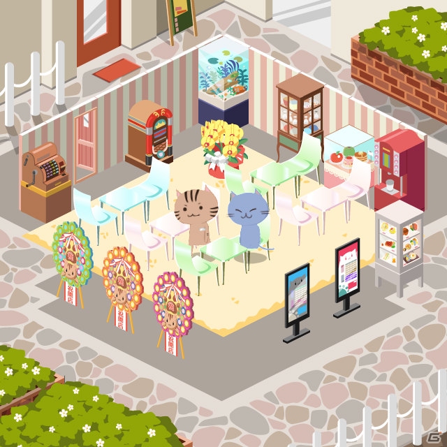 自給自足でレストラン経営！iOS/Android「おさかにゃレストラン」がAmebaにてサービス決定の画像3