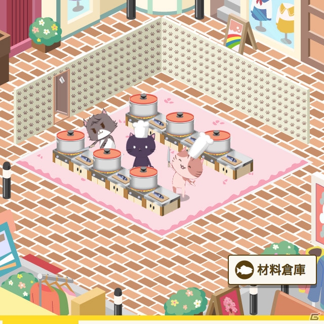 自給自足でレストラン経営！iOS/Android「おさかにゃレストラン」がAmebaにてサービス決定の画像6
