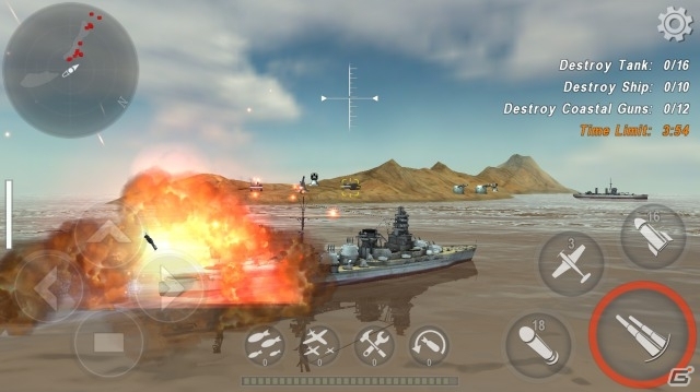 Android「WARSHIP BATTLE」多数の艦載機を携える新たな巨大母艦「伊勢」が登場！新エピソード9・10も解放の画像6