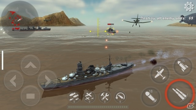 Android「WARSHIP BATTLE」多数の艦載機を携える新たな巨大母艦「伊勢」が登場！新エピソード9・10も解放の画像7