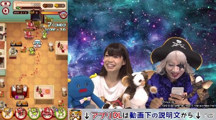 iOS/Android「はちゃめちゃ！グレムリンうぉーず」YouTubeチャンネル「ゴー☆ジャス動画＠GameMarket」とのコラボ動画が公開！夏の新イベントも開催中の画像2