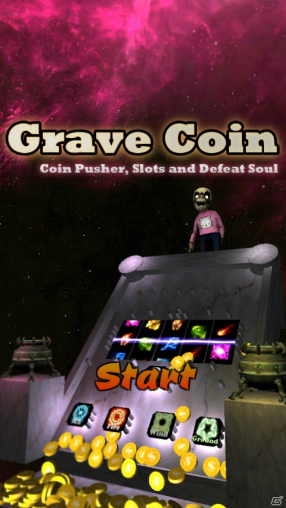 亡霊を退治していく3Dコイン落としゲーム「Grave Coin」がiOS向けにリリースの画像1