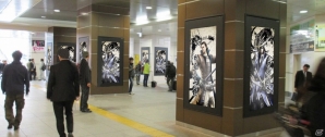 「戦国BASARA4 皇」全40武将が関東JR各駅に出陣！デジタルサイネージが7月20日より展開の画像1