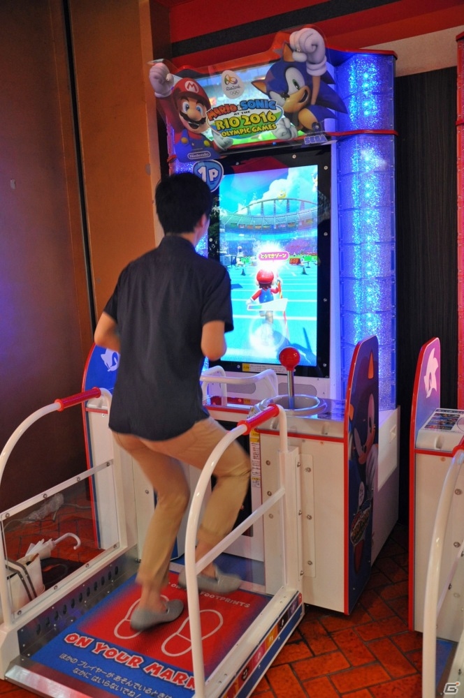 走って回してジャンプする！ロケテ実施中のAC「マリオ＆ソニック AT リオオリンピック-アーケード エディション（仮称）」を遊んできましたの画像12
