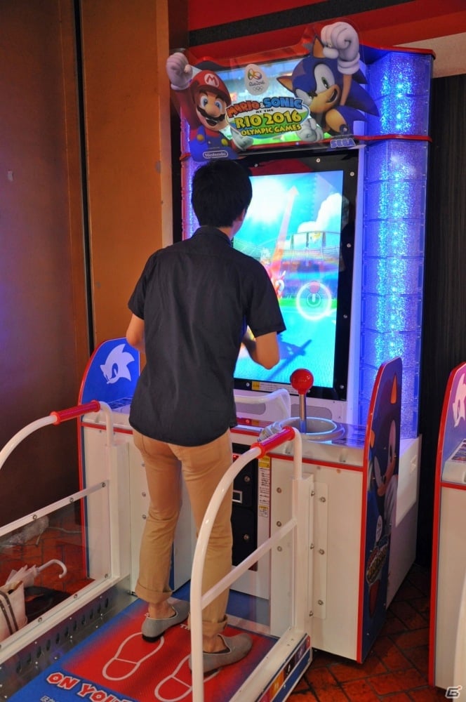 走って回してジャンプする！ロケテ実施中のAC「マリオ＆ソニック AT リオオリンピック-アーケード エディション（仮称）」を遊んできましたの画像14