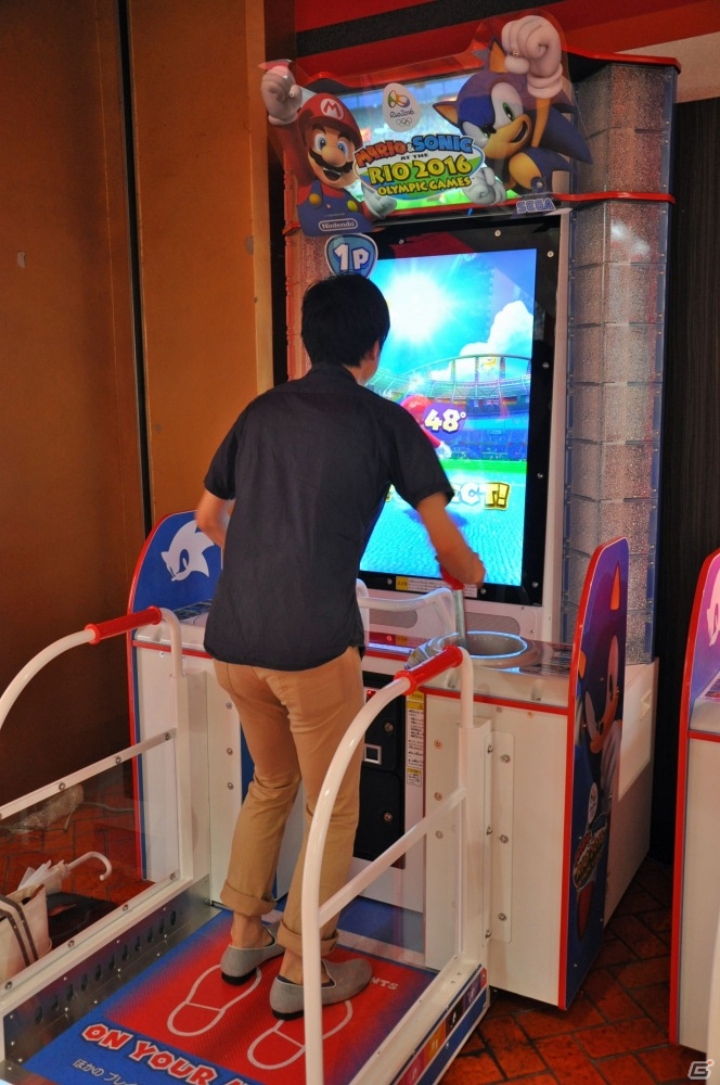 走って回してジャンプする！ロケテ実施中のAC「マリオ＆ソニック AT リオオリンピック-アーケード エディション（仮称）」を遊んできましたの画像15