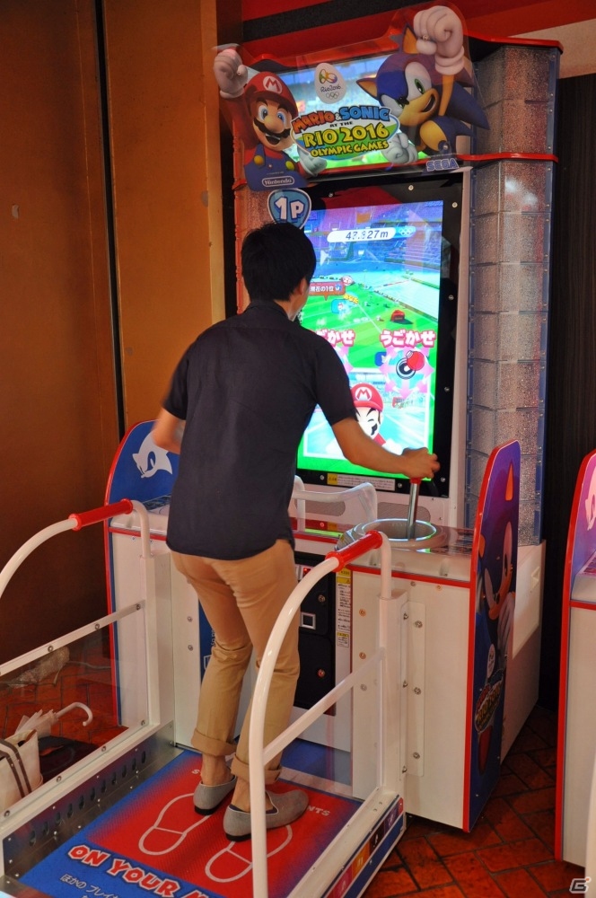 走って回してジャンプする！ロケテ実施中のAC「マリオ＆ソニック AT リオオリンピック-アーケード エディション（仮称）」を遊んできましたの画像16