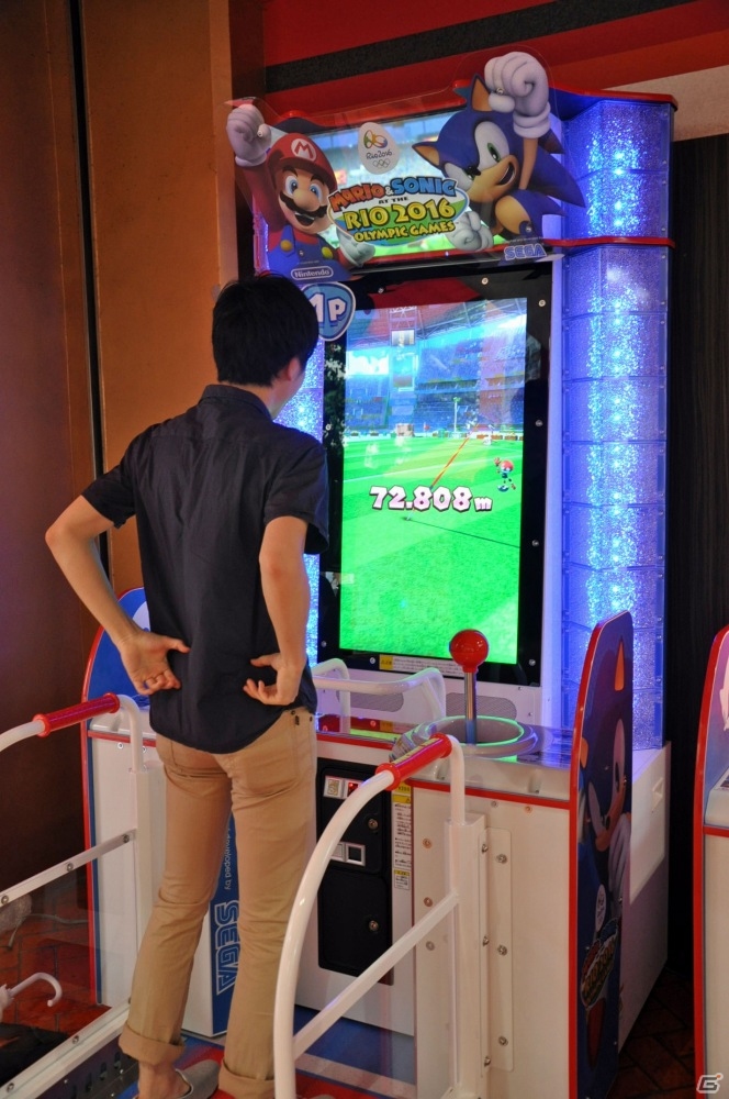 走って回してジャンプする！ロケテ実施中のAC「マリオ＆ソニック AT リオオリンピック-アーケード エディション（仮称）」を遊んできましたの画像17