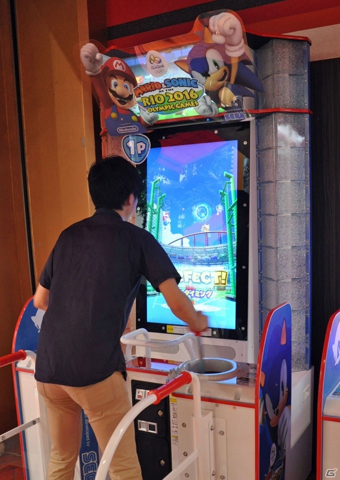 走って回してジャンプする！ロケテ実施中のAC「マリオ＆ソニック AT リオオリンピック-アーケード エディション（仮称）」を遊んできましたの画像20