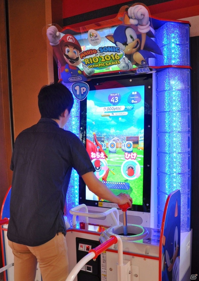走って回してジャンプする！ロケテ実施中のAC「マリオ＆ソニック AT リオオリンピック-アーケード エディション（仮称）」を遊んできましたの画像22