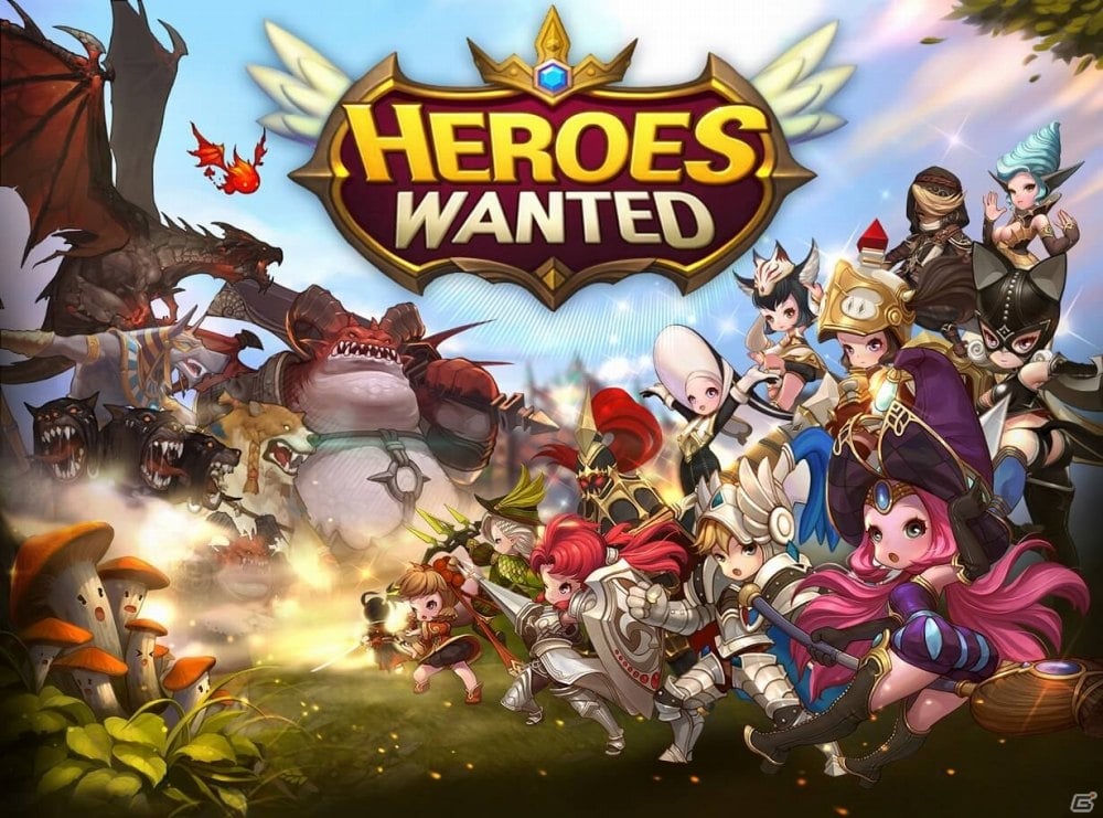1万種類以上の指名手配ミッション！iOS/Android「ヒーローズウォンテッド」クローズドβテストが開始の画像1