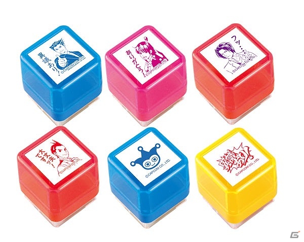 スタンプ台がなくても気軽に押せる「逆転裁判」のキャラクタースタンプが7月上旬に発売！の画像1