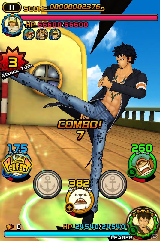iOS/Android「ONE PIECE DANCE BATTLE」コラソンたち新キャラクターが追加！「DRESSROSA Impact」キャンペーンも開始の画像3
