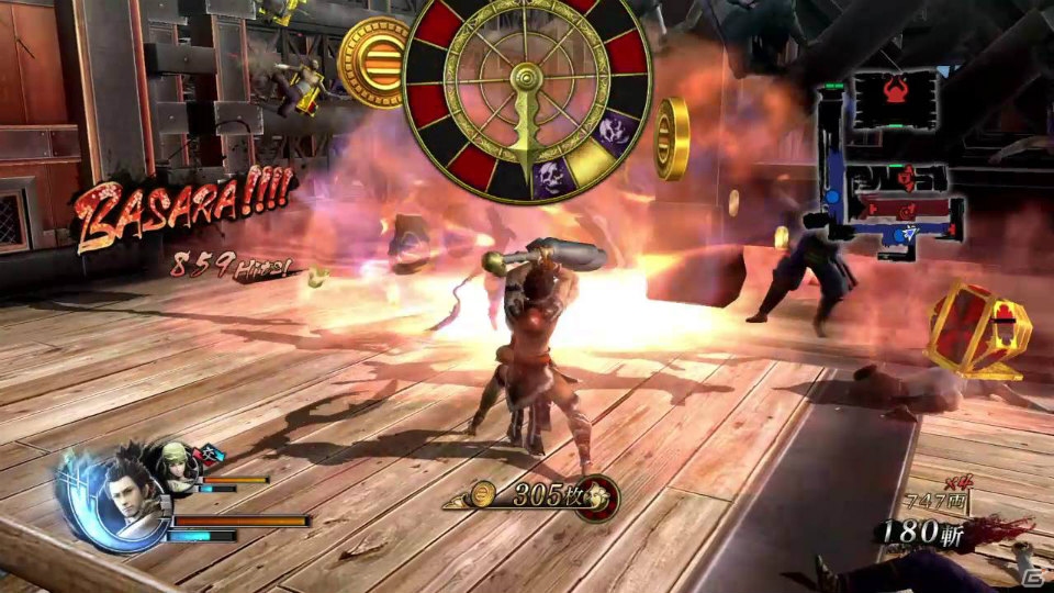 【戦国BASARA4 皇特集後編】槍の名手「前田利家」とその妻「まつ」のプレイフィールをお届け！新システム「合戦ルーレット」も紹介の画像13