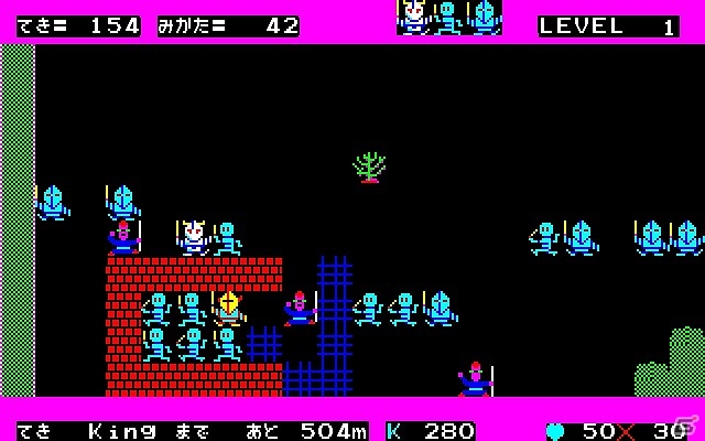 「プロジェクトEGG」にてエンターブレインのアクションRPG「ボコスカウォーズ（PC-8801版・Windows8.1対応版・E.M.D対応版）」が配信開始の画像3