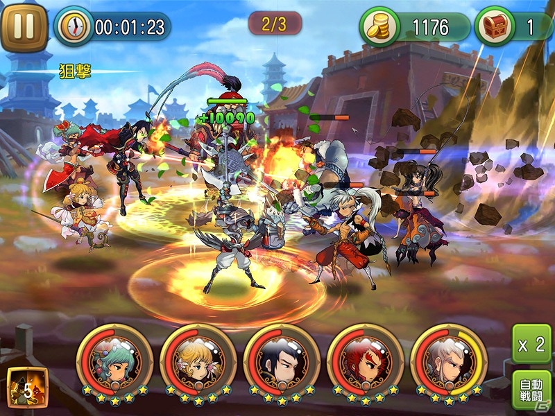 iOS/Android「激闘！三国英雄伝」シンプルながら奥深い基本的な遊び方とバトルシステムが公開！の画像2