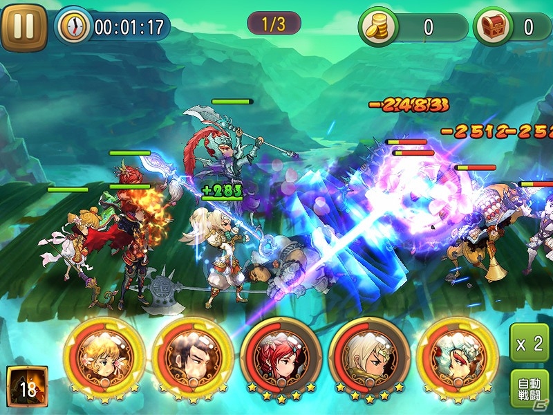 iOS/Android「激闘！三国英雄伝」シンプルながら奥深い基本的な遊び方とバトルシステムが公開！の画像3