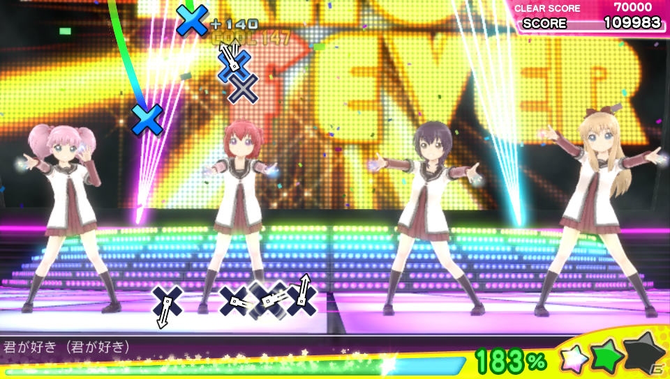 PS Vita「ミラクルガールズフェスティバル（仮）」キャラクターたちのライブステージを楽しめるリズムゲームの特徴を紹介！収録作品も改めてチェックの画像5