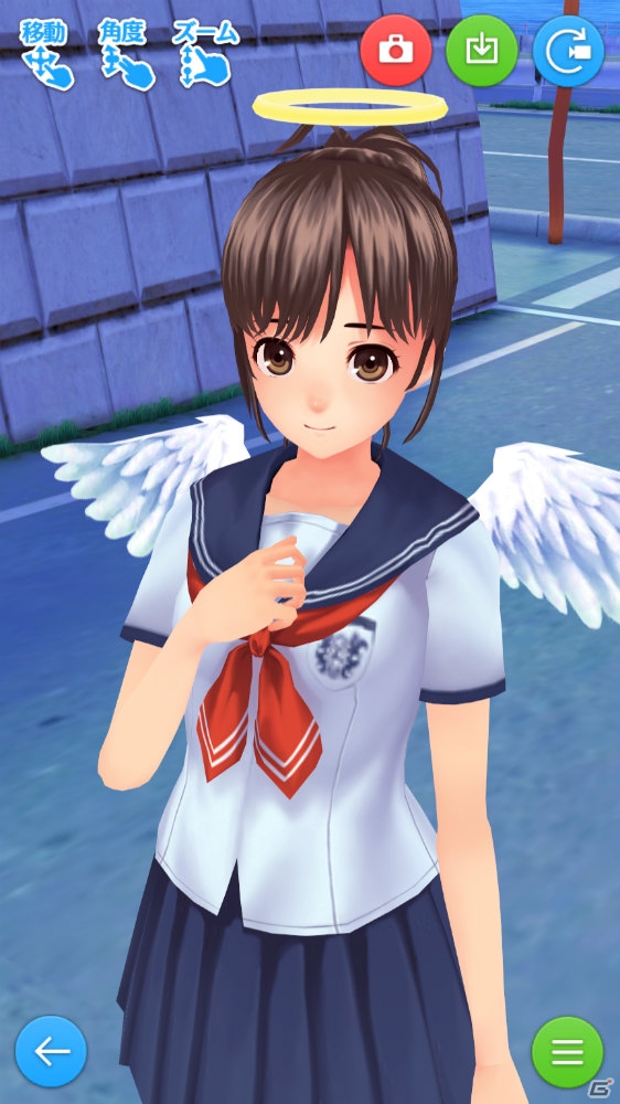 水がかかったヒロインのリアクションも魅力の美少女ADV＆シューターゲーム「ウォーターガール」iOS版の事前登録が開始！の画像13