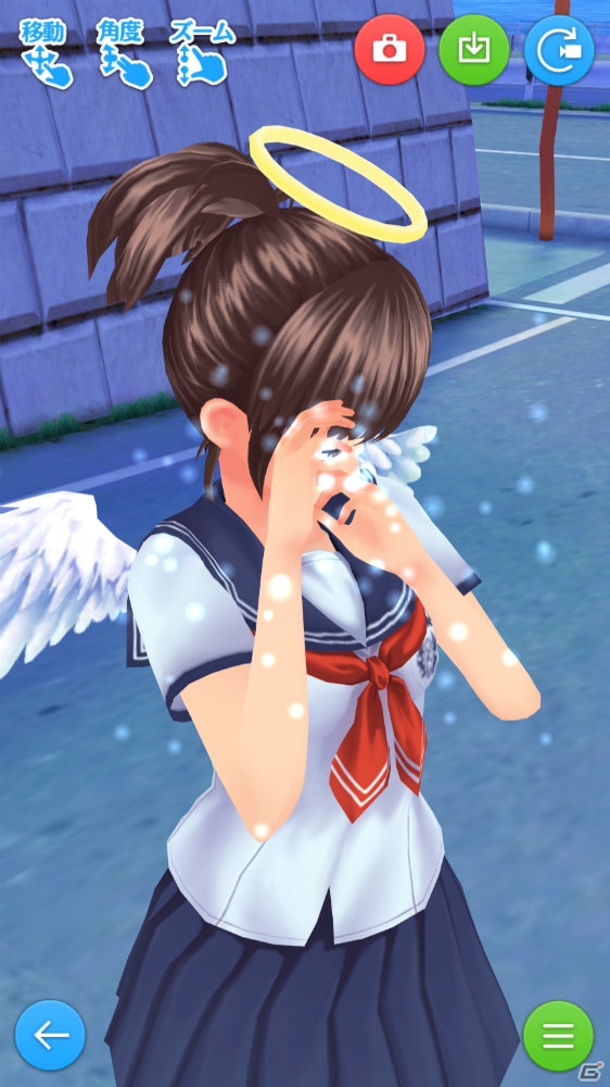 水がかかったヒロインのリアクションも魅力の美少女ADV＆シューターゲーム「ウォーターガール」iOS版の事前登録が開始！の画像14