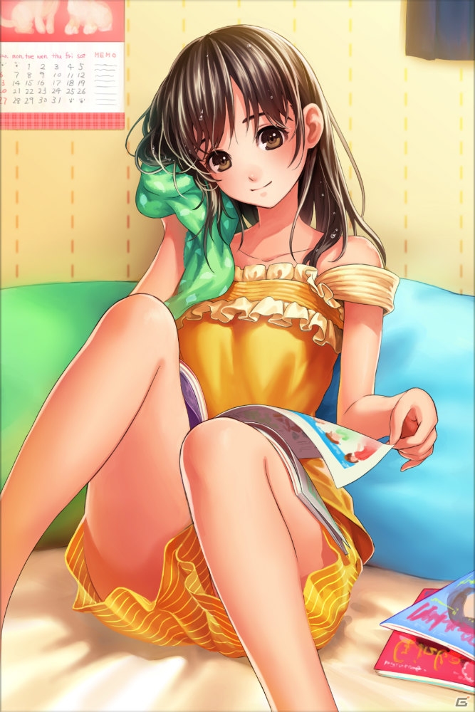 水がかかったヒロインのリアクションも魅力の美少女ADV＆シューターゲーム「ウォーターガール」iOS版の事前登録が開始！の画像2