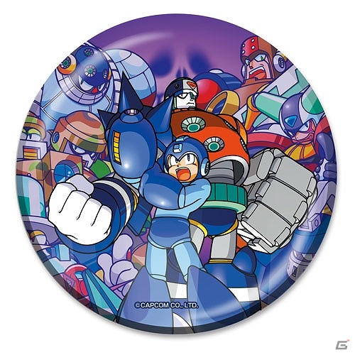 歴代のロックマンたちが集結した缶バッジコレクションも登場！7月発売の「ロックマン」シリーズグッズ情報が公開の画像1
