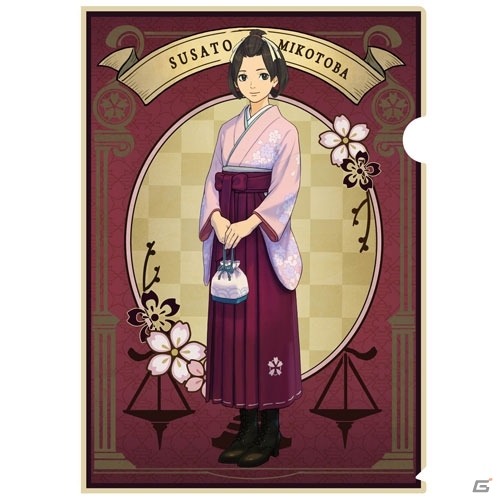 「大逆転裁判」7月のグッズラインナップが公開―クリアファイル＆缶バッジをチェック！の画像2