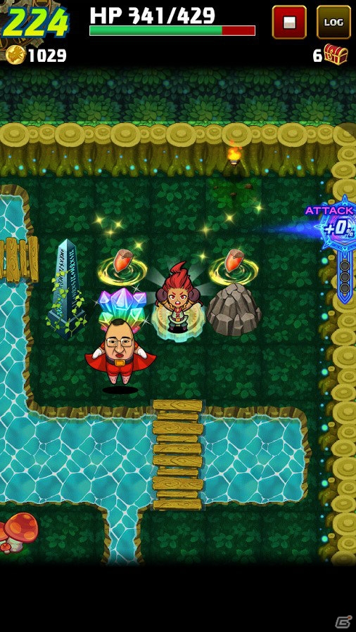 iOS/Android「おしり前マン～OSIRIUS～」と「ドラゴンファング」がコラボ！強烈なルックスのコラボキャラたちが登場の画像6