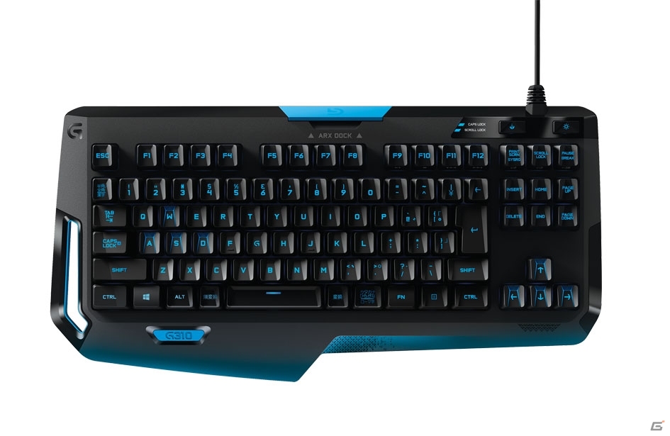 ロジクール、「G310 コンパクト メカニカル ゲーミングキーボード」を7月30日に発売―勝つための要素で構成したシンプルデザインの画像1