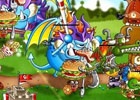 iOS/Android「城とドラゴン」ドラゴンメダルやCPなどの報酬がもらえる「腕くらべメダル争奪バトル」＆「ギリギリ落城ミッション」が同時開催