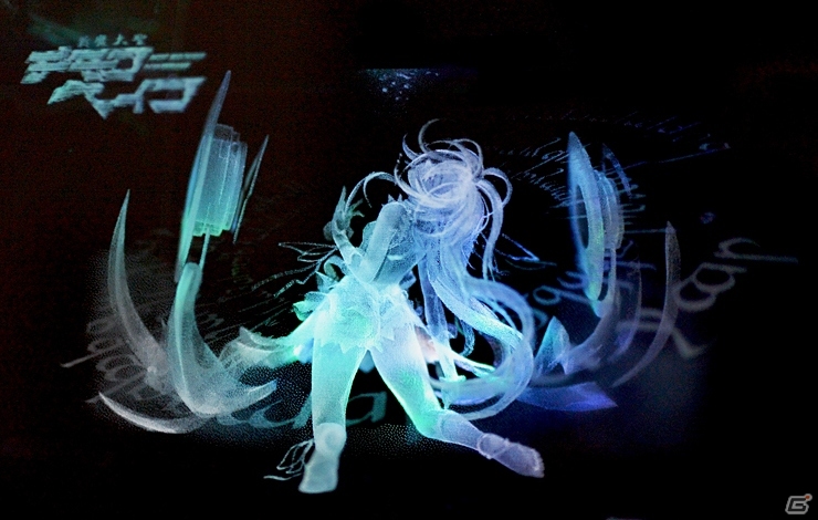 デモンベイン クリスタルアート PCゲーム『斬魔大聖デモンベイン』CROSSクラウドファンディングより3D