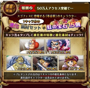 iOS/Android「ONE PIECE トレジャークルーズ」参加者全員にチョッパーマンがプレゼントされる「スゴフェス前夜祭」が開催！の画像3