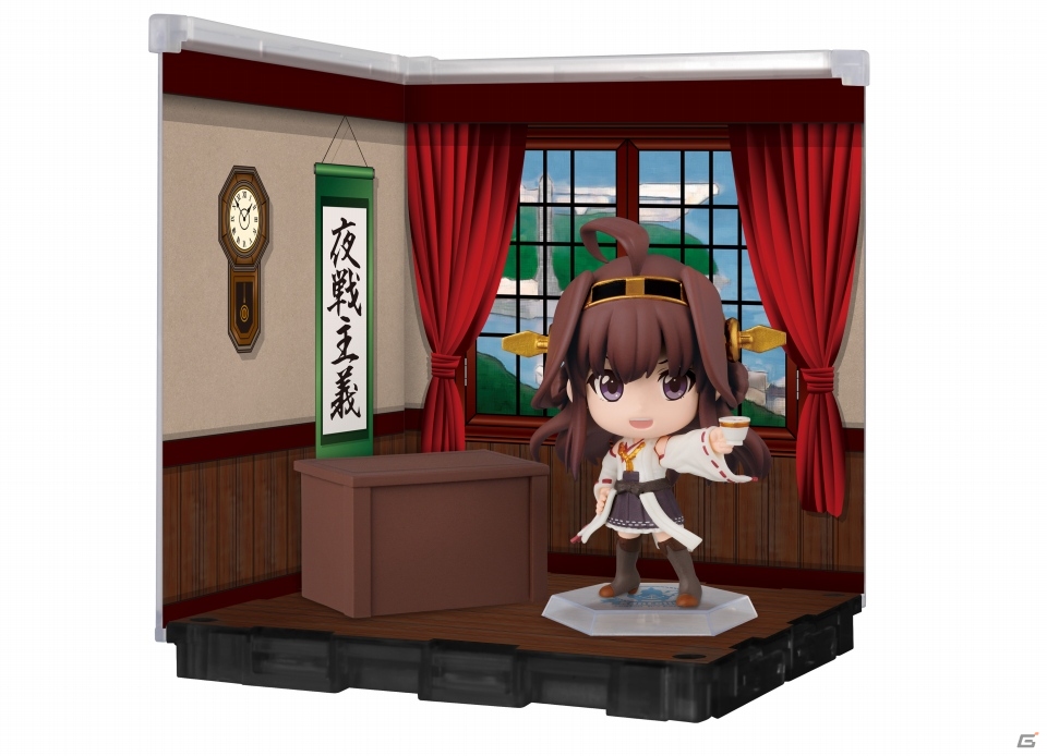 ティータイムを楽しむ金剛型四姉妹のリアルフィギュア＆ちびきゅんキャラが8月下旬よりアミューズメント施設へ順次抜錨！の画像10