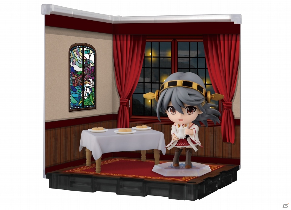 ティータイムを楽しむ金剛型四姉妹のリアルフィギュア＆ちびきゅんキャラが8月下旬よりアミューズメント施設へ順次抜錨！の画像12