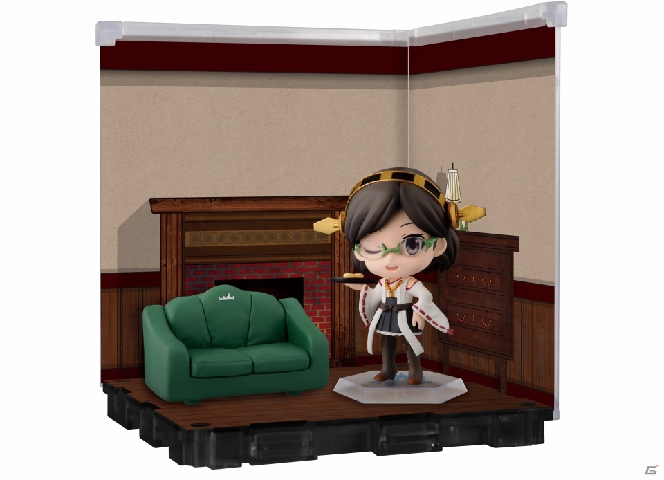 ティータイムを楽しむ金剛型四姉妹のリアルフィギュア＆ちびきゅんキャラが8月下旬よりアミューズメント施設へ順次抜錨！の画像13