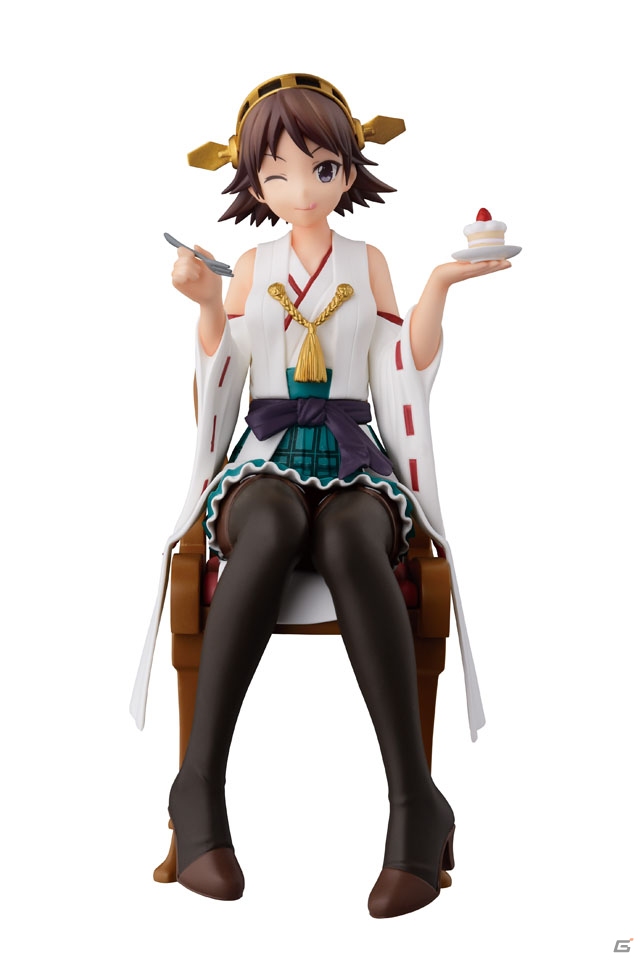 ティータイムを楽しむ金剛型四姉妹のリアルフィギュア＆ちびきゅんキャラが8月下旬よりアミューズメント施設へ順次抜錨！の画像3