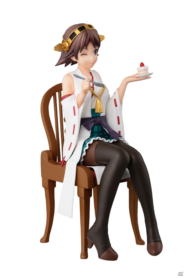 ティータイムを楽しむ金剛型四姉妹のリアルフィギュア＆ちびきゅんキャラが8月下旬よりアミューズメント施設へ順次抜錨！の画像4