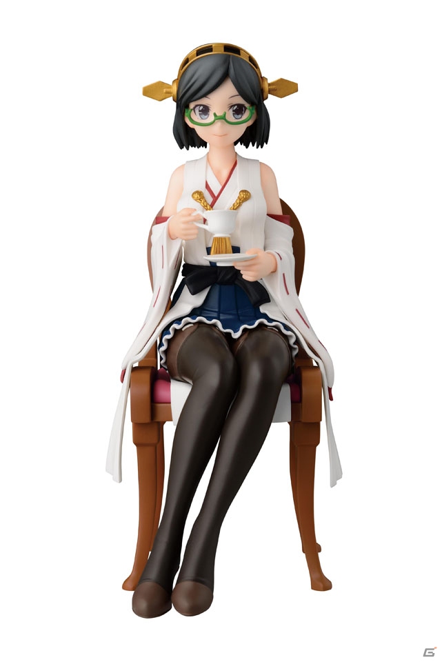 ティータイムを楽しむ金剛型四姉妹のリアルフィギュア＆ちびきゅんキャラが8月下旬よりアミューズメント施設へ順次抜錨！の画像5