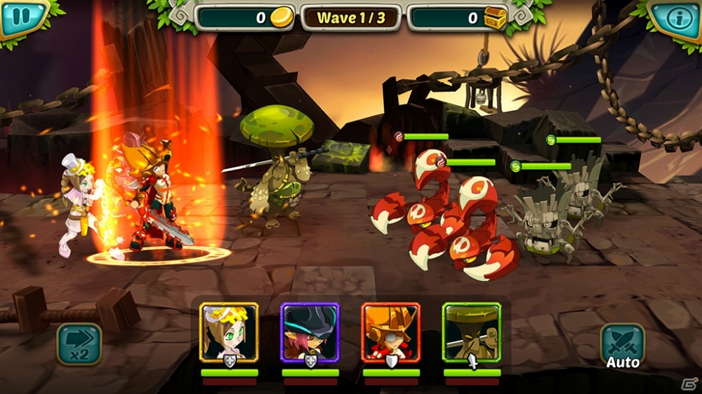iOS/Android向け戦略性RPG「WAKFU Raiders」のグローバル配信がスタートの画像2