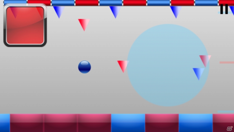 敵と味方が瞬時に入れ替わる横スクロールジャンプアクション「Blue or Red」がiOS/Android向けに配信の画像2
