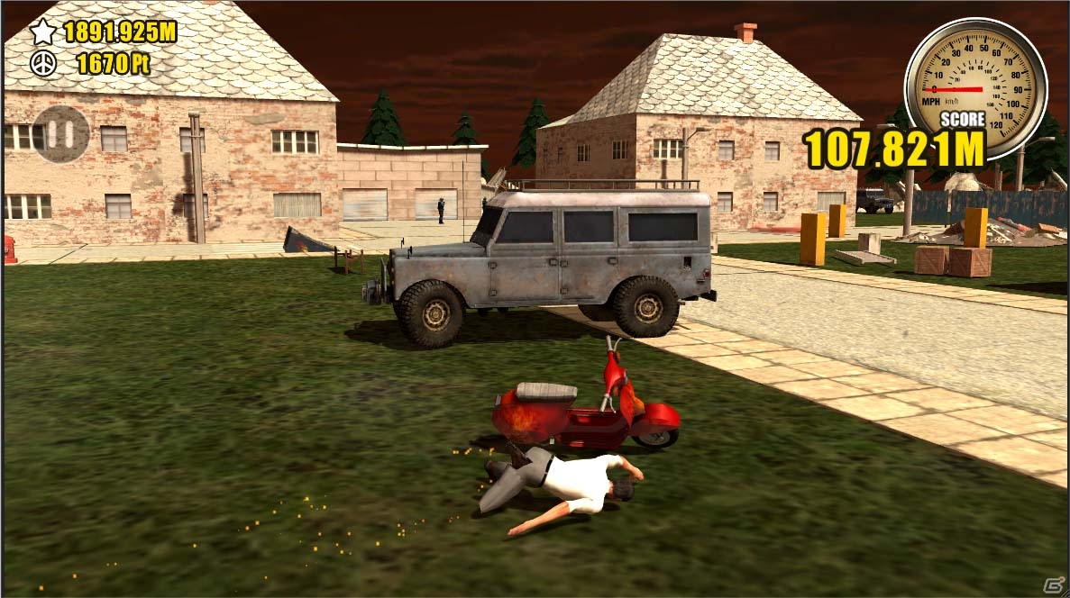 愛と平和を手に入れろ！戦場をバイクで逃げまくる脱走兵シミュレーター「Deserter Simulator」がSteamにて配信の画像12