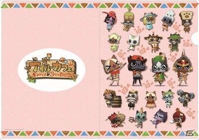モンハン×スイパラのコラボカフェ「アイルーカフェ」のオリジナルグッズを紹介！3DS「モンハン4」を持ち込むとハーゲンダッツ食べ放題が提供の画像1