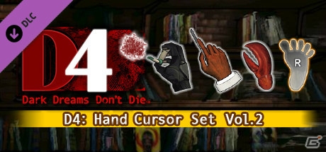 PC「D4: Dark Dreams Don't Die」30種におよぶ「ハンドカーソル着せ替えセット」がリリースの画像3